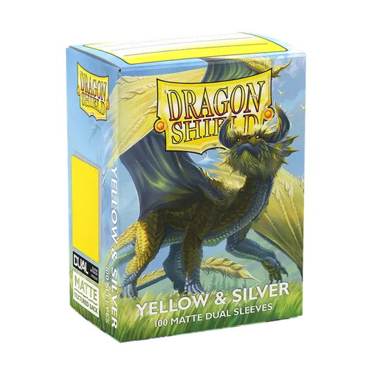 Dragon Shield: 100ct Yellow and Shield