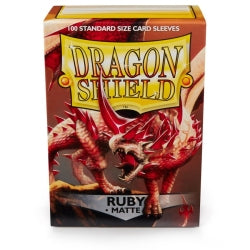 Dragon Shield Sleeves - Ruby