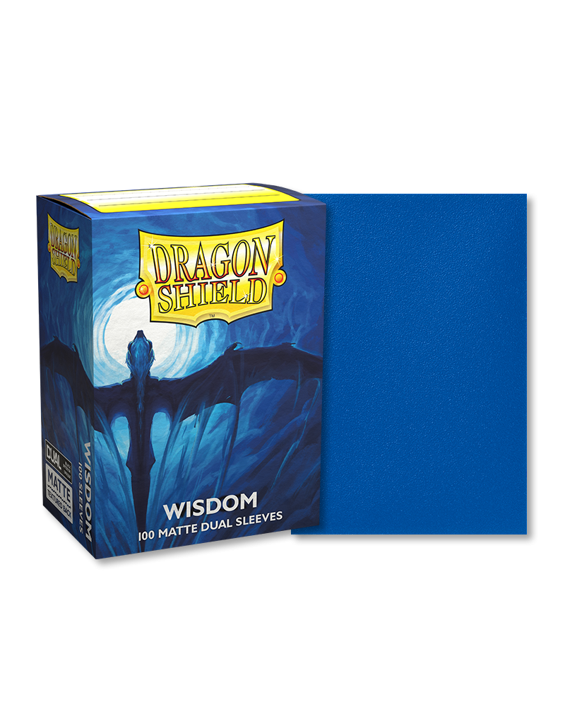 Dragon Shield 100ct Box Deck Duel Sleeve Protector Matte Wisdom