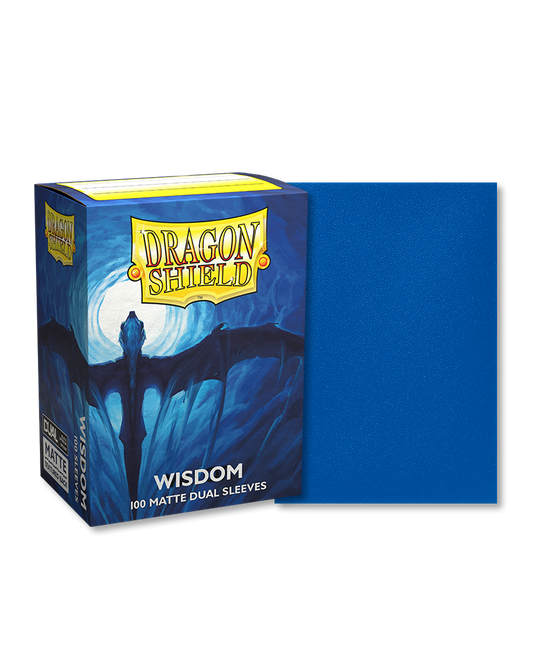 Dragon Shield 100ct Box Deck Duel Sleeve Protector Matte Wisdom