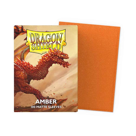 Dragon Shield Sleeves: Matte Amber (100 ct.)