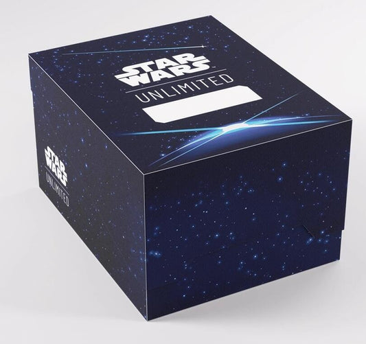 Star Wars: Unlimited Twin Suns Soft Crate - Card Back Blue - GameGenic Deck Box